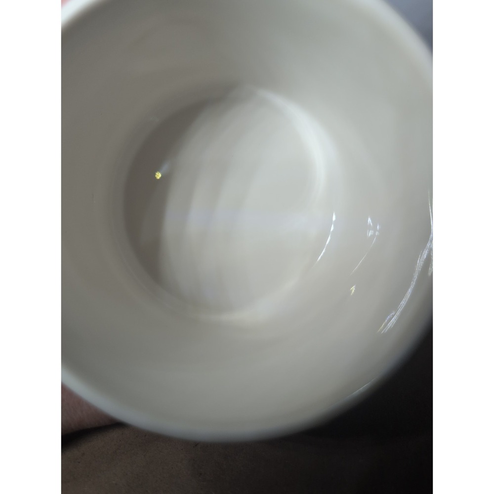 Starbucks 2012 Red Holiday White Gold Ornaments Coffee Tea Mug X-mas Vibes - Picture 5 of 6